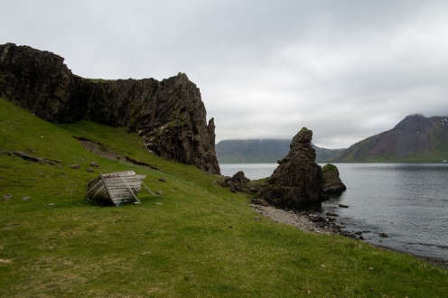 Norðurfjörður, alla fine della strada di Strandir